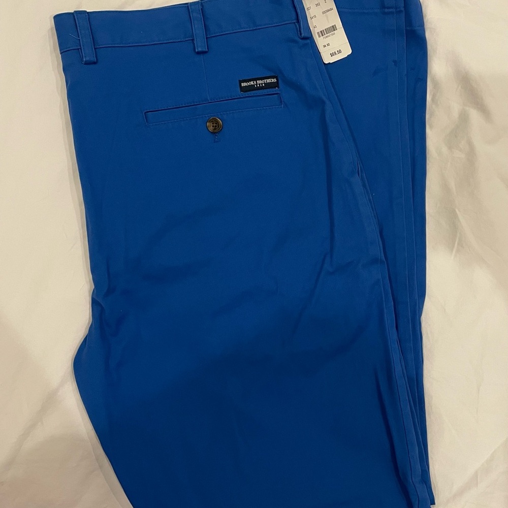 Brooks Brothers Royal Blue Chinos